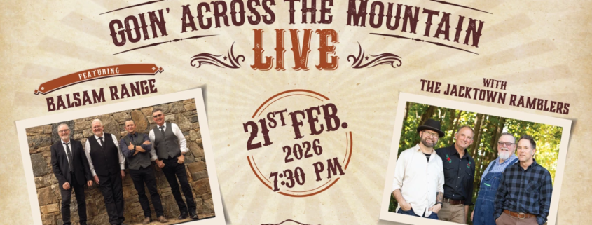 Goin' Across the Mountain Live