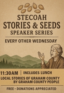Stecoah Stories and Seeds Speaker Series